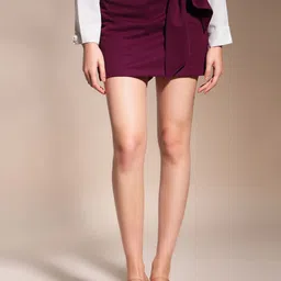 Zastraa Mini Skort With Bow-image-19