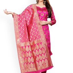 Moda Rapido Floral Woven Design Unstitched Dress Material-picture-21