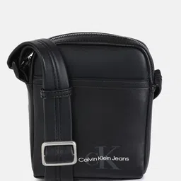Calvin Klein Jeans PU Structured Shoulder Bag-33