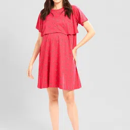 AV2 Printed Nightdress-image-47
