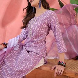 Sangria Printed Pure Cotton Kurta Trouser With Dupatta-picture-19