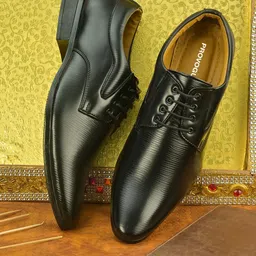 Provogue Men Solid Formal Derbys Shoes-image-47
