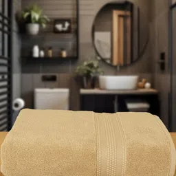 Myntra Elegant Homes Beige 1 Cotton 600 GSM Bath Towel-21