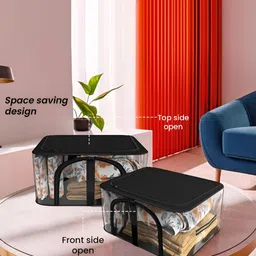 Myntra Elegant Homes Black Set of 1 Regular Multi-Utility Organisers image 3