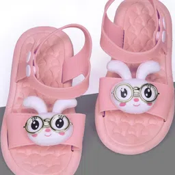 KHADIJA IMPEX Girls Pink Synthetic Flip Flops-picture-34