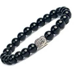 Divine souvenirs Unisex Artificial Beaded Elasticated Bracelets-image-36