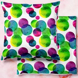 ArtzFolio Multicoloured Set of 2 Square Cushion Covers-picture-20