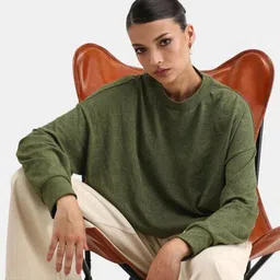 RAREISM Women Self Design Sweatshirt-picture-31