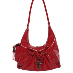 CORSICA PU Solid One Handle Hobo Bag-picture-39