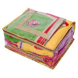 Kuber Industries Gold-Toned Set of 1 Regular Drawer Organiser Organisers-34