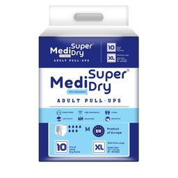 MEDISUPERDRY Leak Proof Adult Pull Ups Diapers - XL - 10Pcs-32