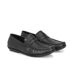 MONDAIN Men Leather Loafers-picture-3