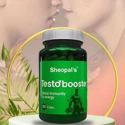 Sheopal's Set Of 4 Testo Booster Stamina Capsules For Daily Strength - 60 Capsules Each-19