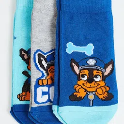 max Girls Pack Of 3 Patterned Ankle-Length Socks-17