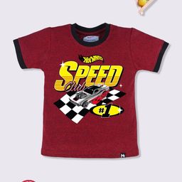 YK X Minute Mirth Boys Hot Wheels Printed T-shirt-picture-34