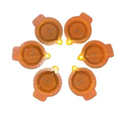 sss sculpture Water Sensor LED Diya Lights for Diwali, Festival Decoration & Puja-picture-3