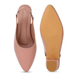 TRASE Block Mules with Buckles image 2