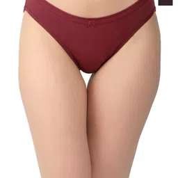 Valles365 by S.C. Pack Of 2 Mid-Rise Bikini BriefsBIKPN2BLKMAR-S-picture-37