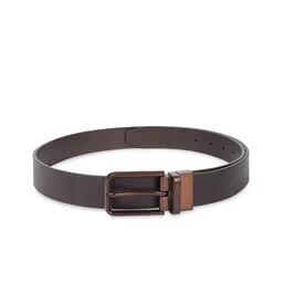 United Colors of Benetton Men Textured Leather Reversible Belt-picture-22