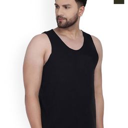 SLOWLORIS Men Pack Of 2 Printed Combed Cotton Gym Vest-picture-24