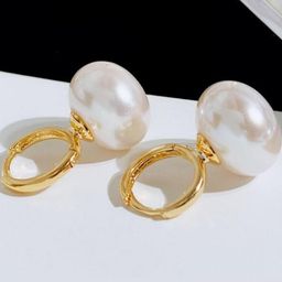 AKISON JEWELS Women Gold-Plated Circular Studs Earrings-image-72