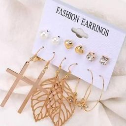 ATRAER Contemporary Studs Earrings-image-88