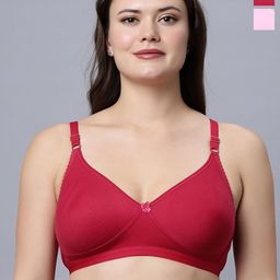 In Care Women Pack of 2 Full Coverage T-shirt Bra-image-94
