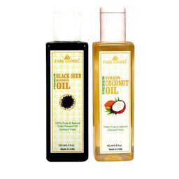 Park Daniel Set Of 2 Premium Black Seed & Virgin Coconut Oil- 100ml Each-91