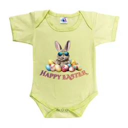 Cute Pals Infants My First Easter Printed Cotton Bodysuit-image-3
