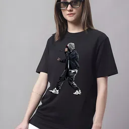 Moda Rapido Women Drop-Shoulder Sleeves T-shirt-picture-18