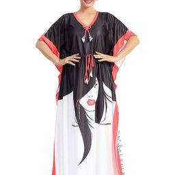 Moda Rapido Women Printed Kaftan Nightdress-picture-12