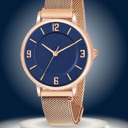 ON TIME OCTUS Women Dial & Stainless Steel Bracelet Style Straps Analogue Watch-image-34