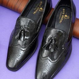 NICO NERINI Men Round Neck Formal Brogues-picture-58