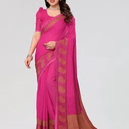 Moda Rapido Ethnic Motifs Poly Georgette Saree-picture-23
