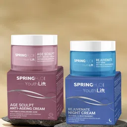 Spring H2O Set Of 2 Youth Lift Rejuvenate Night Cream With Age Sculpt Anti Aging Cream-picture-35
