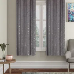 SOKNACK Grey & Gold-Toned Set of 2 Window-12