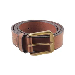 Metro Men Textured Tang Closure Leather Belt-picture-9
