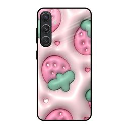 QRIOH Loveberry Bliss Printed Sleek & Lightweight Silicone Samsung Galaxy S25 5G Back Case-image-22