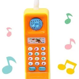 mkr enterprises Cordless Musical Mobile Phone Toy Learning learn Words Sing Song Plastic image 3