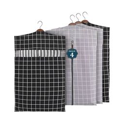 Aura Grey Set of 4 Regular Multi-Utility Organisers-24