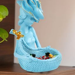Zart Blue Figurine Showpiece-image-82