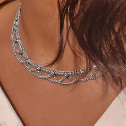 Janpath Online Brass Necklace-37