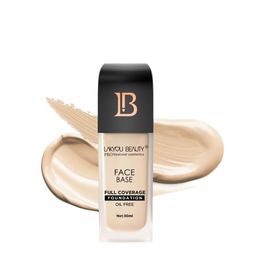 LAKYOU BEAUTY Face Base Foundation With Hyaluronic Acid - 30 ml - Natural Beige 03-20