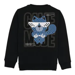 Status Quo Boys Graphic Printed Round Neck Cotton Pullover Sweatshirt-picture-49