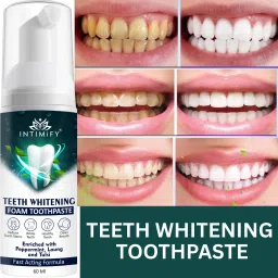 Teeth Whitening Toothpaste, Remove Yellow Stains, Plaque Removal Toothpaste-image-1