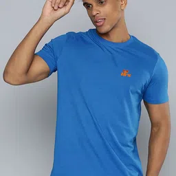 HRX by Hrithik Roshan Men Typography Printed Round Neck Slim Fit T-shirt-image-82