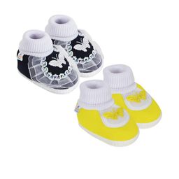 NESKA MODA Kids Pair Of 2 Cotton Booties-picture-16