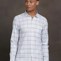 Turtle Relaxed Checked Slim Fit Pure Cotton Casual Shirt-image-26