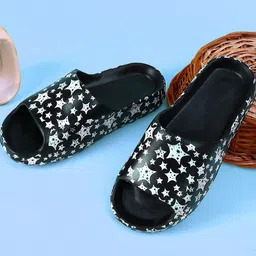 KAPYANSH Men Printed Rubber Sliders-image-16