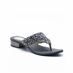 HardWood Women Embellished Block Heels-image-51